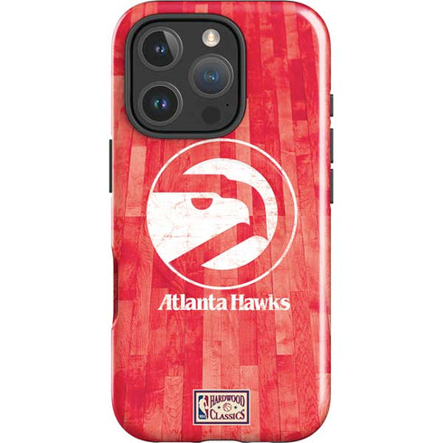 NBA Atlanta Hawks Hardwood Classics iPhone 16 Pro Magsafe Impact Case